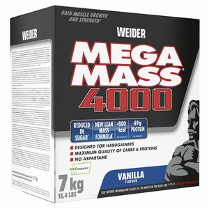 WEIDER Mega Mass 4000 Vanilka 7000 g vyobraziť
