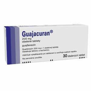 GUAJACURAN 200 mg 30 tabliet vyobraziť