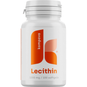 KOMPAVA Lecitín 1200 mg 100 kapsúl vyobraziť