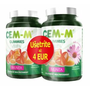 CEM-M Gummies Imunita želatínové multivitamíny s echinaceou 2 x 60 ks vyobraziť