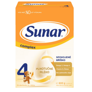 SUNAR Complex 4 mliečna výživa pre malé deti 600 g vyobraziť