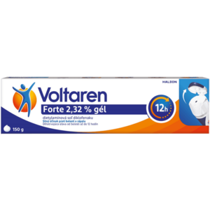 VOLTAREN Forte 2, 32% gél s diklofenakom na bolesť chrbta, svalov a kĺbov 150 g vyobraziť