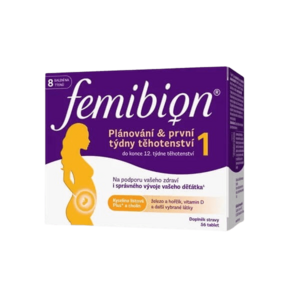 FEMIBION 1 Plánovanie a prvé týždne tehotenstva, 56 tabliet vyobraziť
