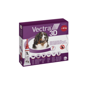 VECTRA 3D Spot-on pre psy XL (> 40 kg) 3 x 8 ml vyobraziť