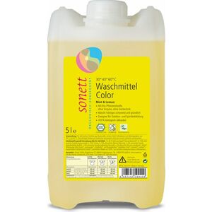 SONETT Laundry Liquid Color Mint & Lemon prací gél na farebné prádlo 5 l vyobraziť