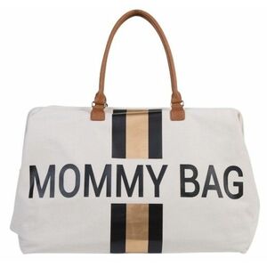 CHILDHOME Prebalovacia taška Mommy Bag Off White / Black Gold vyobraziť