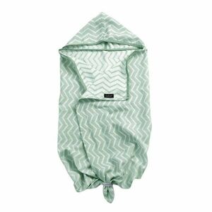 KIPKEP Mušelínový uterák Blenker s kapucňou Calming Green 100 x 70 cm vyobraziť