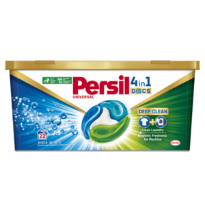 PERSIL pracie kapsuly Discs 4v1 Deep Clean Plus Regular 22 praní 550 g vyobraziť