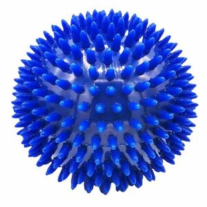 REHABIQ Masážna loptička ježko, modrá 10cm 10 cm vyobraziť