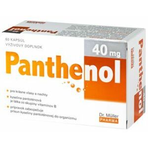 DR.MULLER Panthenol 40 mg 60 kapsúl vyobraziť