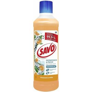 SAVO dezinfekcia a čistič na podlahy Pomaranč a mäta 1 l vyobraziť