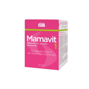 GS Mamavit 1 Plánovanie a 1.trimester 90 tabliet vyobraziť