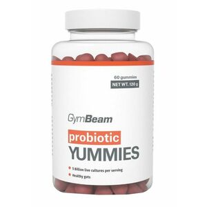 GYMBEAM Probiotiká Yummies čerešňa 60 ks vyobraziť
