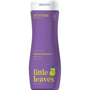 ATTITUDE Detské telové mydlo a šampón (2v1) s vôňou vanilky a hrušky Little leaves 473 ml vyobraziť