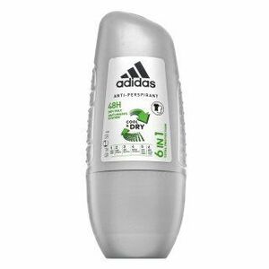 Adidas Cool & Dry 6 in 1 deodorant roll-on pre mužov 50 ml vyobraziť