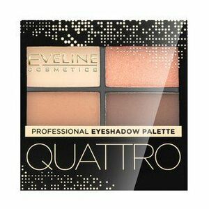 Eveline Quattro Professional Eyeshadow Palette paletka očných tieňov 1 3, 2 g vyobraziť
