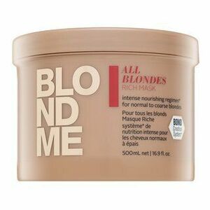 Schwarzkopf Professional BlondMe All Blondes Rich Mask vyživujúca maska pre blond vlasy 500 ml vyobraziť