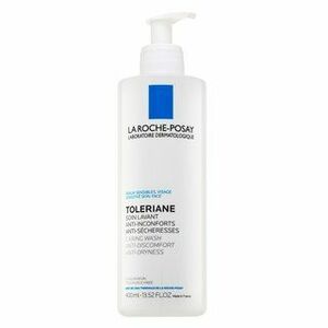 La Roche-Posay Toleriane Caring-Wash výživný ochranný čistiaci krém pre citlivú pleť 400 ml vyobraziť