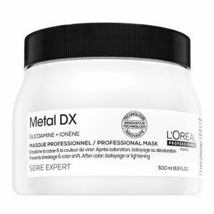 L´Oréal Professionnel Série Expert Metal DX Professional Mask čistiaca maska pre lesk a ochranu farbených vlasov 500 ml vyobraziť