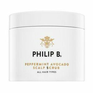 PHILIP B Peppermint & Avocado Scalp Scrub peeling pre pokožku hlavy 236 ml vyobraziť