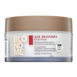 Schwarzkopf Professional BlondMe All Blondes Rich Mask 200 ml vyobraziť