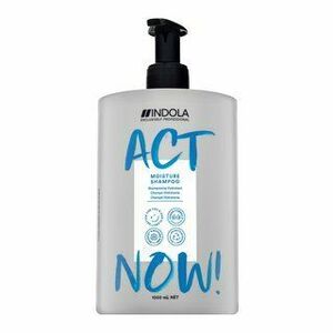 Indola Act Now! Moisture Shampoo vyživujúci šampón pre hydratáciu vlasov 1000 ml vyobraziť