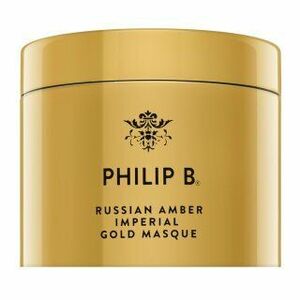 PHILIP B Russian Amber Imperial Gold Masque vyživujúca maska pre lesk vlasov 236 ml vyobraziť
