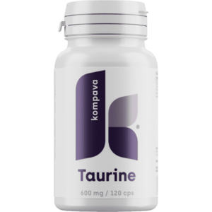 KOMPAVA Taurín 600 mg, 120 kapsúl vyobraziť