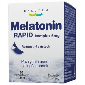 SALUTEM Melatonin Rapid komplex 5mg 30 tabliet vyobraziť