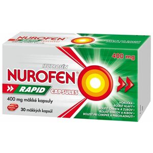 NUROFEN Rapid 400 mg 30 kapsúl vyobraziť