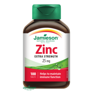 JAMIESON Zinc 25 mg 100 tabliet vyobraziť