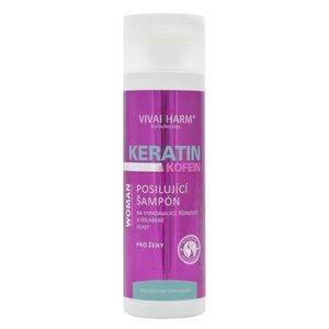 VIVAPHARM Keratínový šampón s kofeínom pri vypadávaní vlasov pre ženy 200 ml vyobraziť