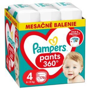 PAMPERS Pants S4 (9 - 15 kg), 176 ks vyobraziť