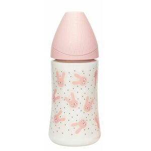 SUAVINEX Hygge Premium fľaša králik - ružová 3P 270 ml vyobraziť