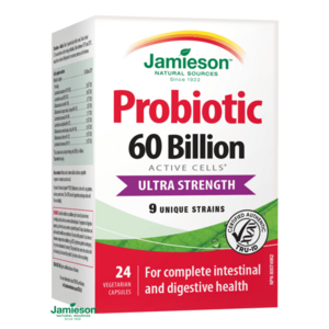 JAMIESON Probiotic 60 Miliárd Ultra Strength 24 kapsúl vyobraziť
