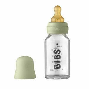 BIBS Baby Bottle sklenená fľaša Sage 110 ml vyobraziť