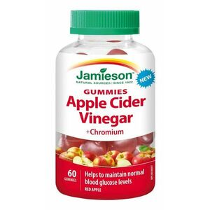 JAMIESON Apple Cider Vinegar+Chromium Gummies 60 pastiliek vyobraziť