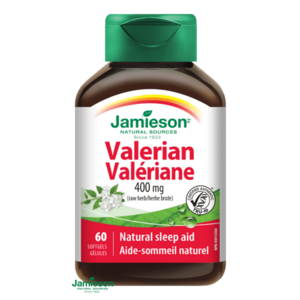 JAMIESON Valeriána 400 mg 60 kapsúl vyobraziť