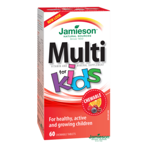 JAMIESON Multi Kids multivitamín tablety na cmúľanie pre deti so železom 60 ks vyobraziť
