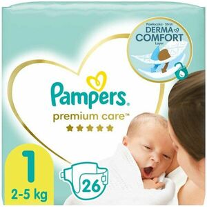 PAMPERS Premium Care S1, 2 - 5 kg, 26 ks vyobraziť