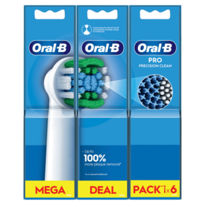 ORAL-B Pro Precision Clean náhradné hlavice 6 ks vyobraziť