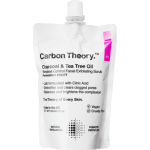 CARBON THEORY Facial Exfoliating Scrub 125 ml vyobraziť