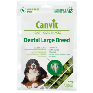 CANVIT Snacks Dental Large Breed pre psov 250 g vyobraziť