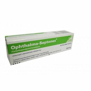 OPHTALMO-SEPTONEX očná masť 1 x 5 g vyobraziť