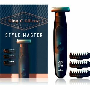 Gillette King C. Style Master zastrihávač na fúzy s vymeniteľnými nadstavcami 1 ks vyobraziť