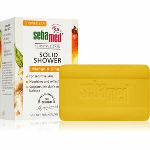Sebamed Sensitive Skin Solid Shower syndet pre výživu a hydratáciu vône Mango & Ginger 100 g vyobraziť