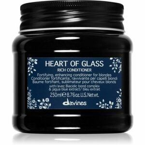 Davines Heart of Glass Rich Conditioner posilňujúci kondicionér pre blond vlasy 250 ml vyobraziť
