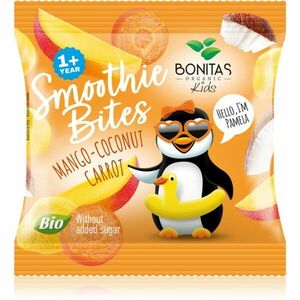 Bonitas Smoothie Bites BIO mrazom sušené ovocie v BIO kvalite príchuť Mango, Carrot, Coconut 10 g vyobraziť