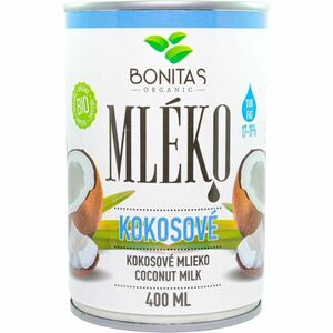 Bonitas Kokosové mlieko kokosové mlieko v BIO kvalite 400 ml vyobraziť