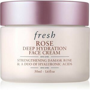 fresh Rose Deep Hydration Face Cream hydratačný krém na tvár s kyselinou hyalurónovou 50 ml vyobraziť